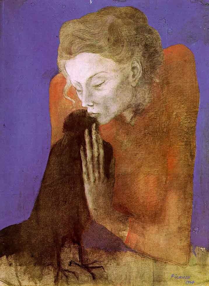 Pablo Picasso Woman with a Crow